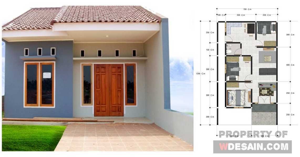 Detail Desain Rumah Minimalis Ukuran 8x11 Meter Nomer 42