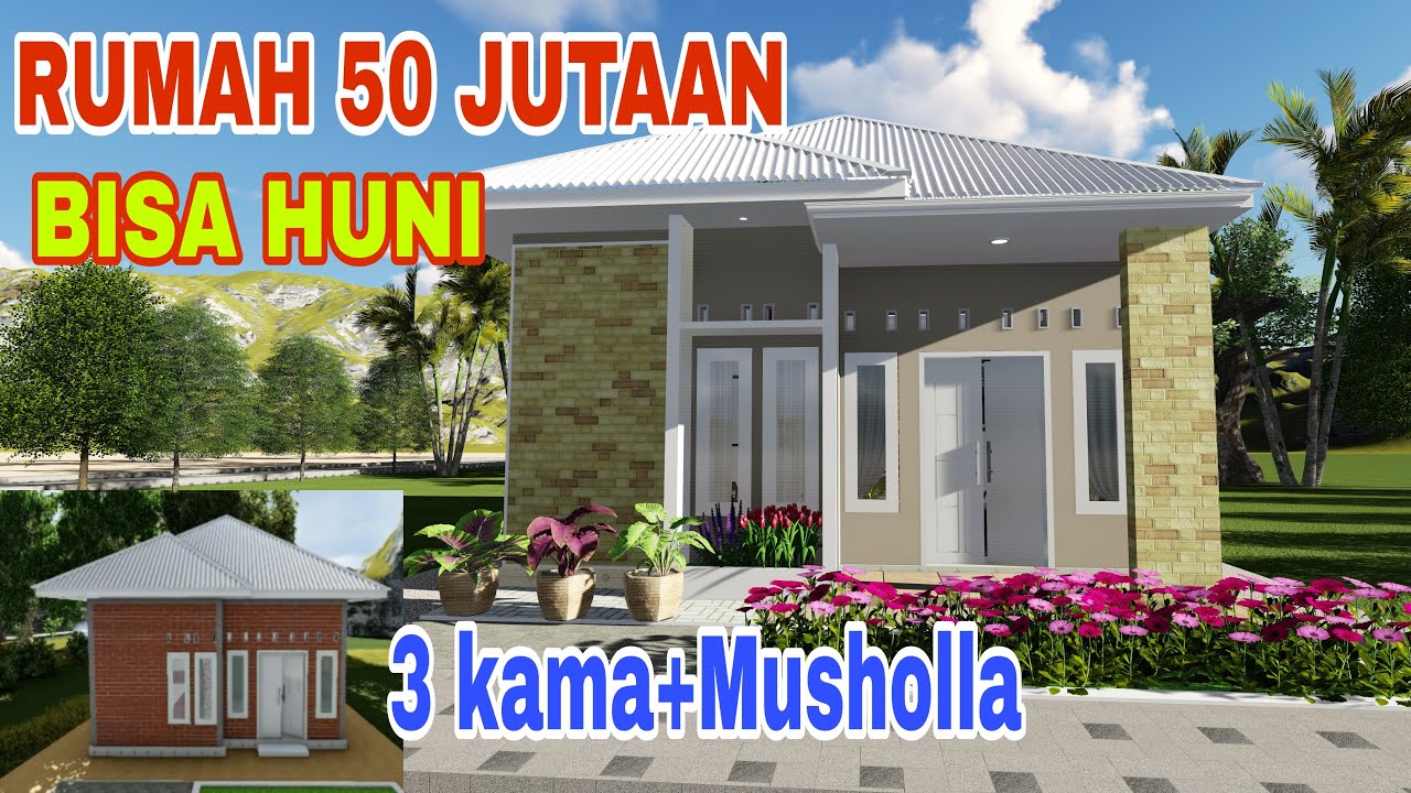 Desain Rumah Modal 50 Juta - KibrisPDR