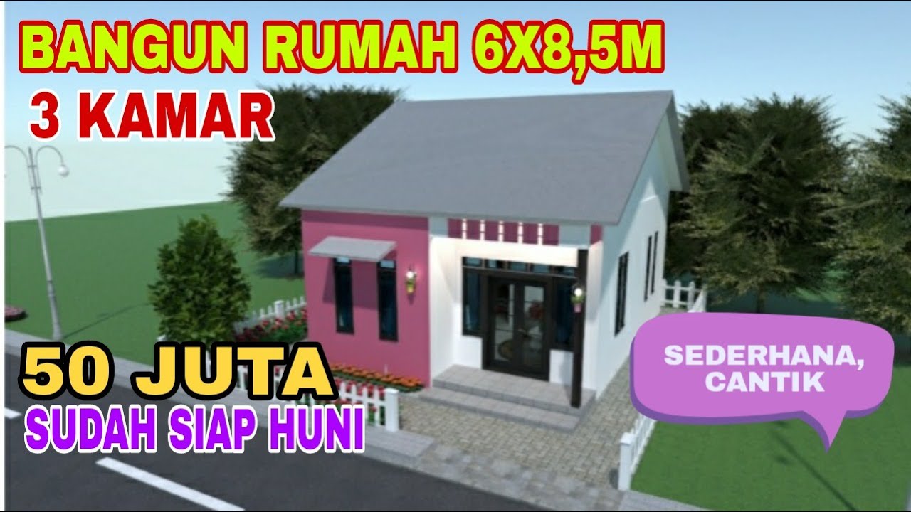 Detail Desain Rumah Modal 50 Juta Nomer 3