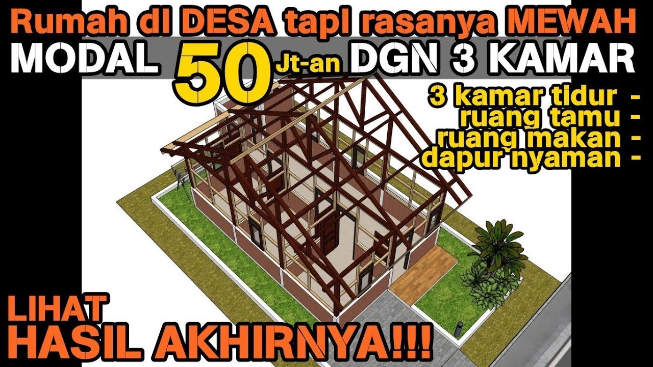Detail Desain Rumah Modal 50 Juta Nomer 32