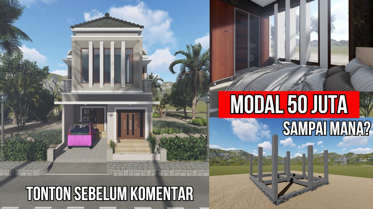 Detail Desain Rumah Modal 50 Juta Nomer 38