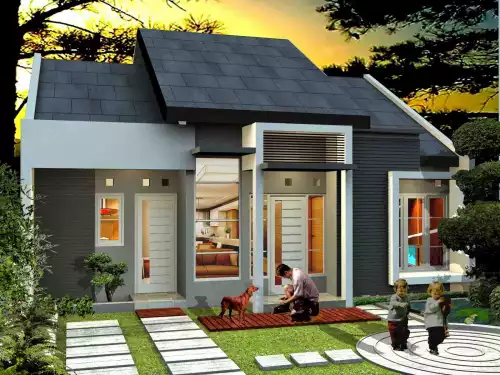 Detail Desain Rumah Modal 50 Juta Nomer 55