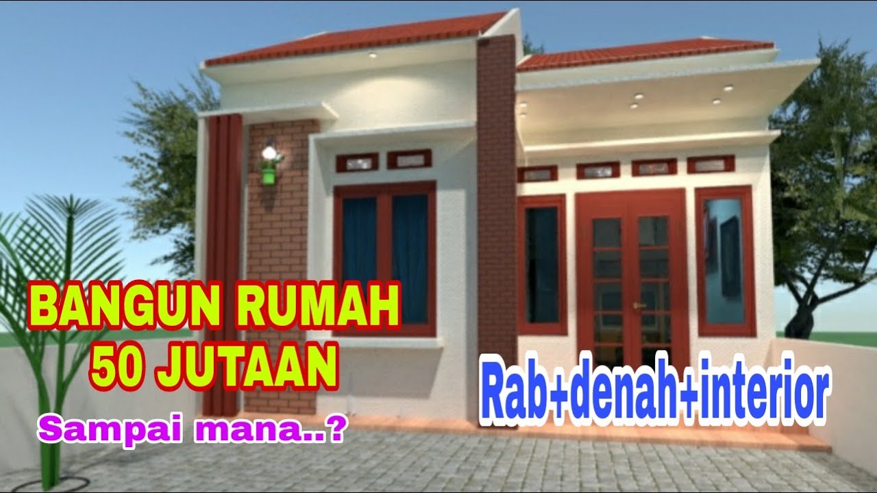 Detail Desain Rumah Modal 50 Juta Nomer 9
