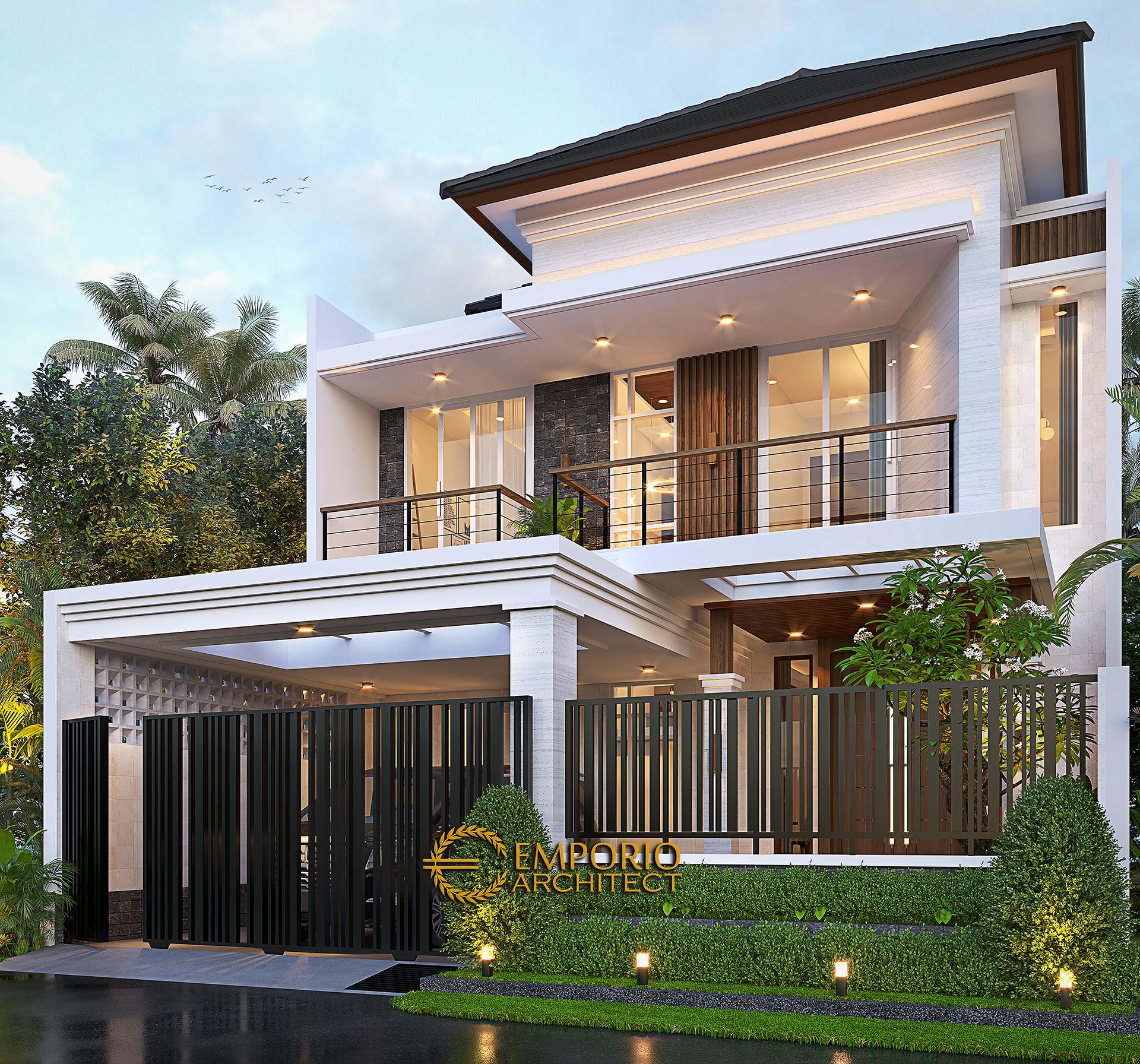 Detail Desain Rumah Modern 2 Lantai Nomer 13