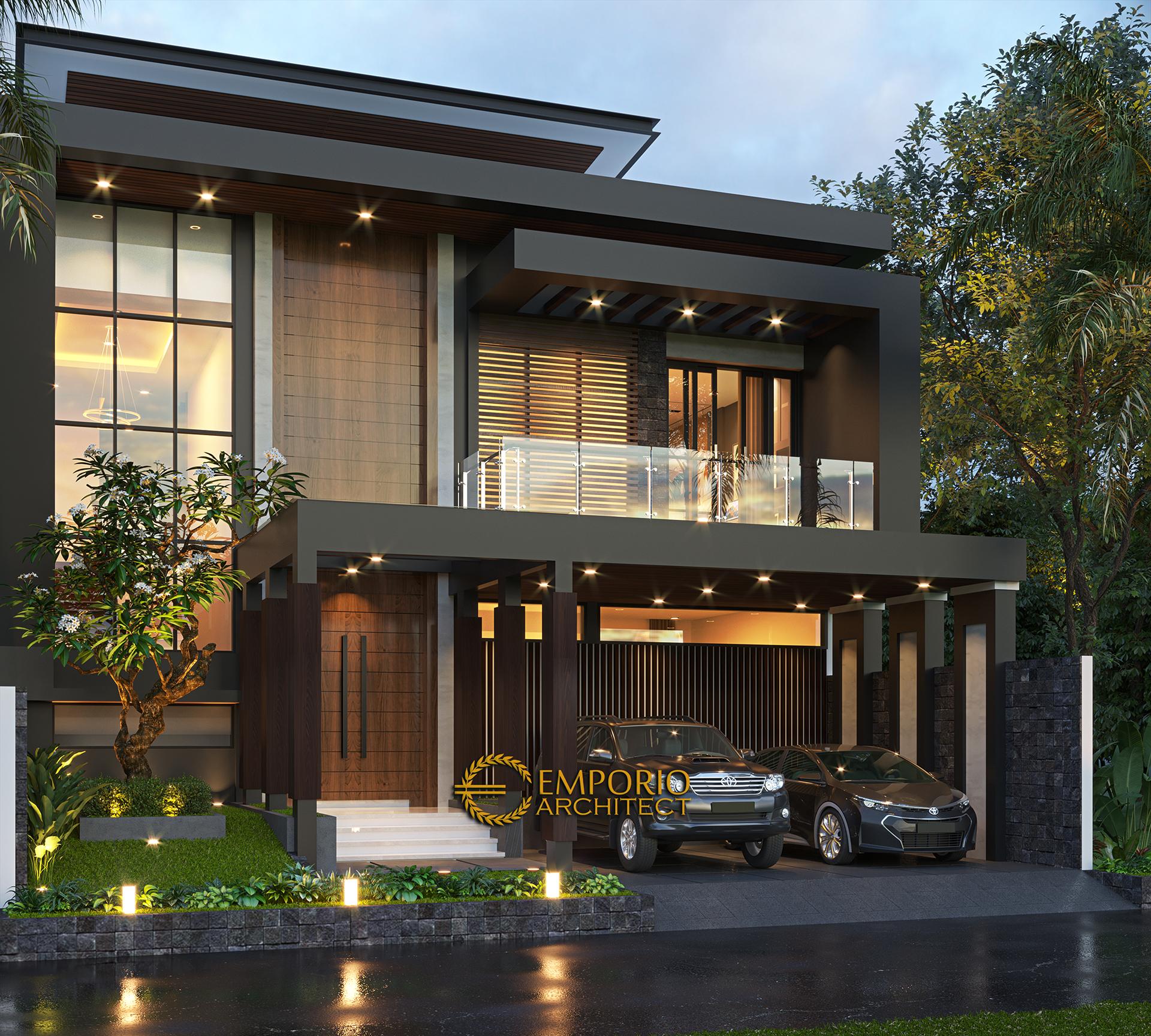 Detail Desain Rumah Modern 2 Lantai Nomer 14
