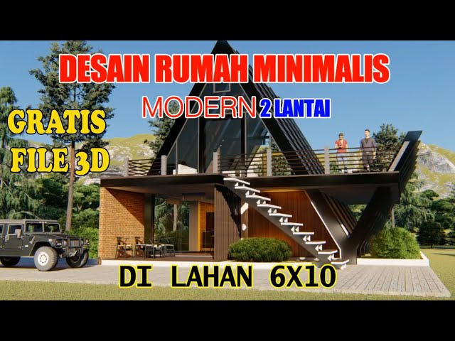 Detail Desain Rumah Modern 2 Lantai Nomer 19