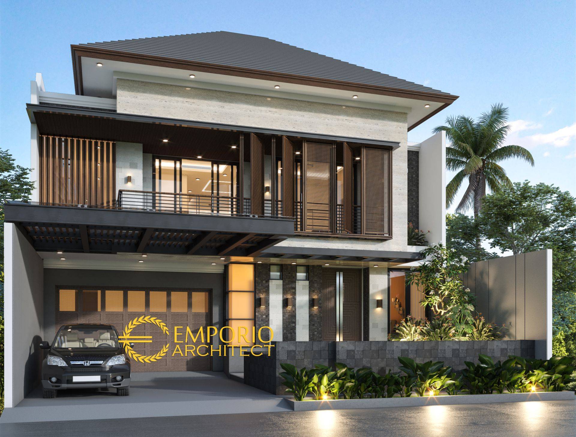 Detail Desain Rumah Modern 2 Lantai Nomer 21