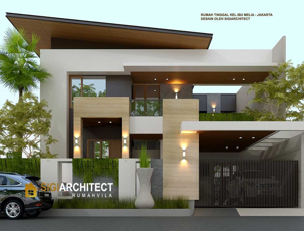 Detail Desain Rumah Modern 2 Lantai Nomer 29