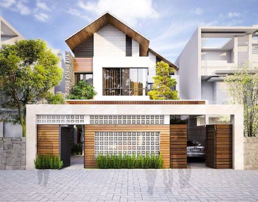 Detail Desain Rumah Modern 2 Lantai Nomer 31