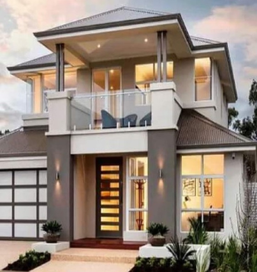 Detail Desain Rumah Modern 2 Lantai Nomer 33