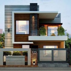 Detail Desain Rumah Modern 2 Lantai Nomer 41