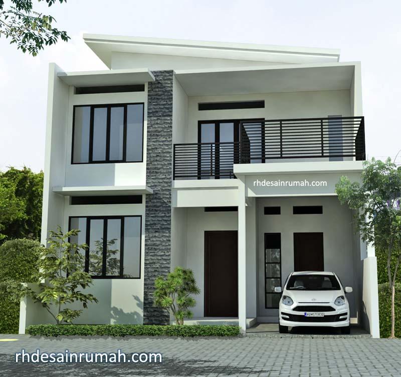 Detail Desain Rumah Modern 2 Lantai Nomer 42