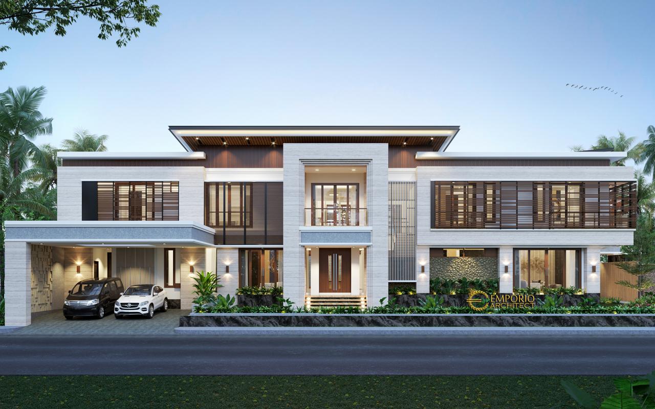 Detail Desain Rumah Modern 2 Lantai Nomer 48