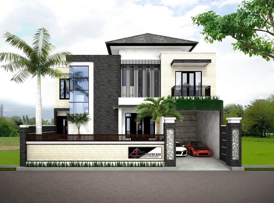 Detail Desain Rumah Modern 2 Lantai Nomer 49