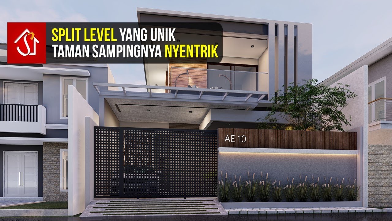 Detail Desain Rumah Modern 2 Lantai Nomer 57