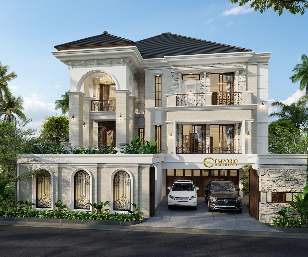 Detail Desain Rumah Modern 3 Lantai Nomer 31