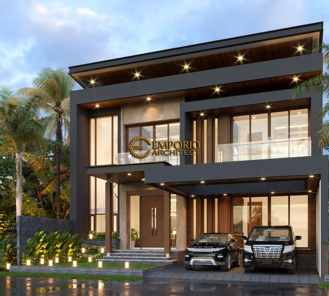 Detail Desain Rumah Modern 3 Lantai Nomer 46