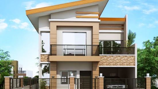 Detail Desain Rumah Modern Tingkat 2 Nomer 40