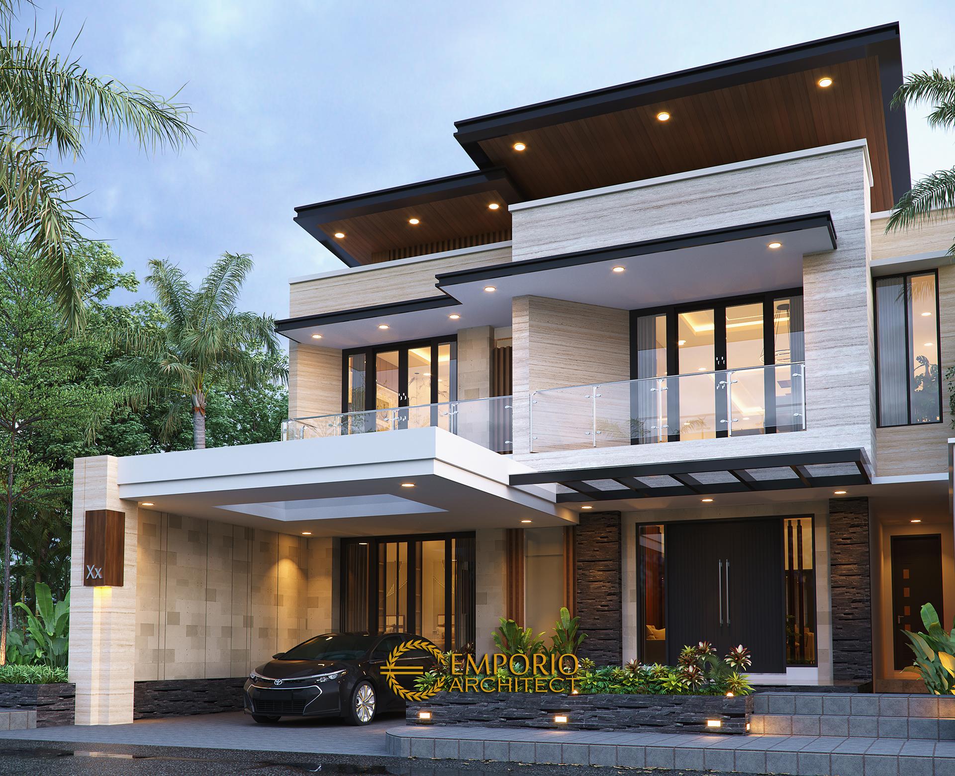 Detail Desain Rumah Modern Tingkat 2 Nomer 54