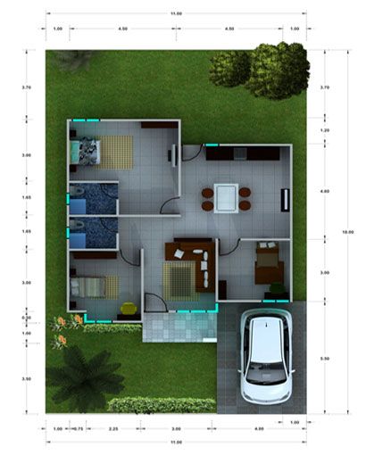 Detail Desain Rumah Mungil Nomer 13