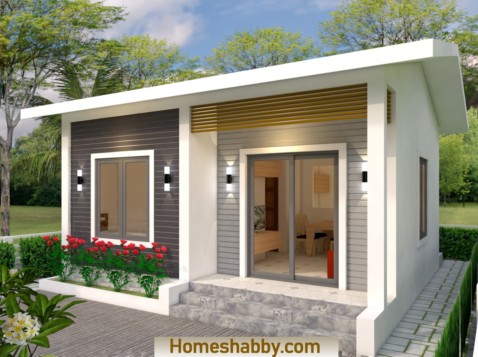 Detail Desain Rumah Mungil Minimalis Nomer 8