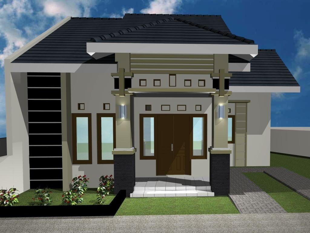 Detail Desain Rumah Murah Berkualitas Nomer 24