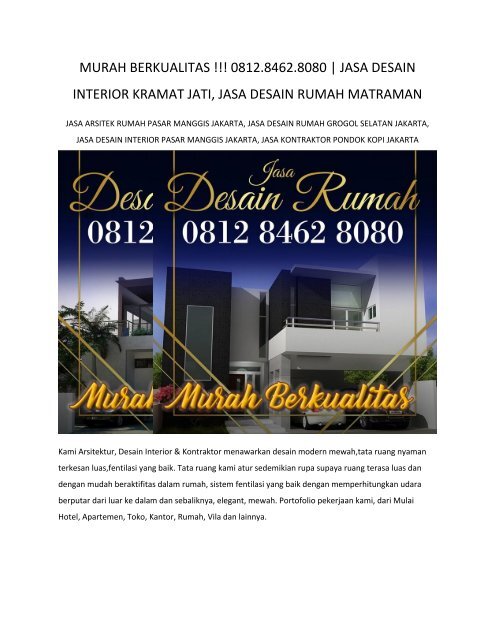 Detail Desain Rumah Murah Berkualitas Nomer 37