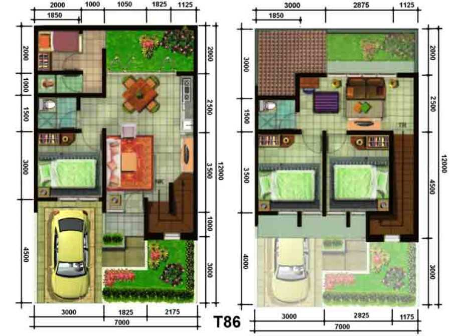 Detail Desain Rumah Perumahan Type 36 Nomer 34