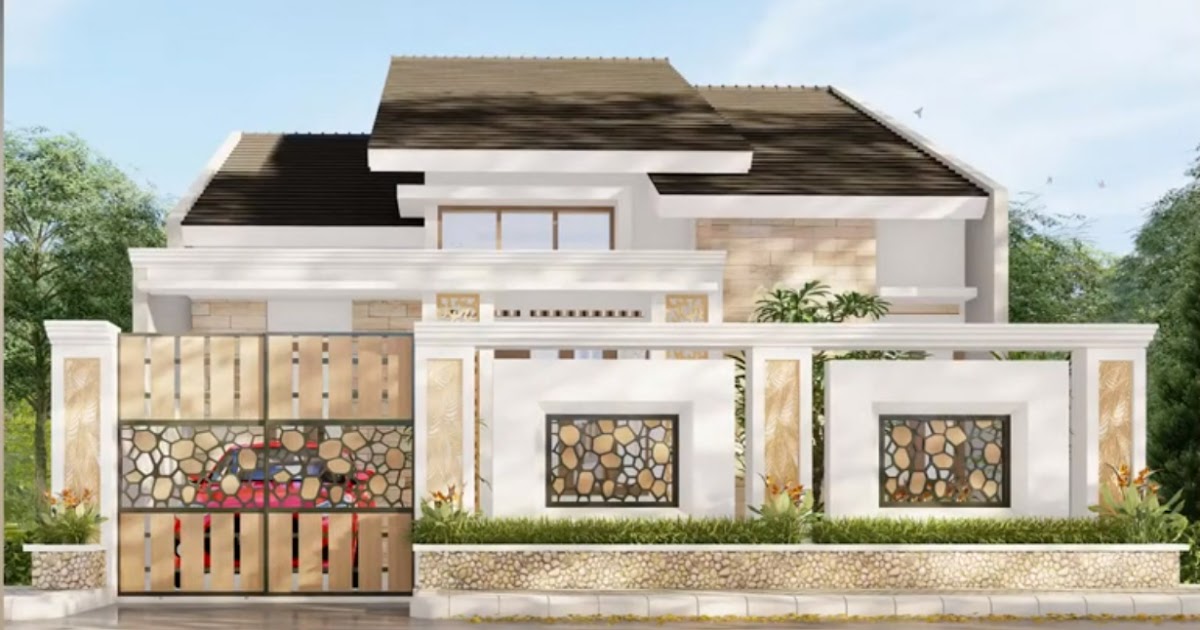 Detail Desain Rumah Pinggir Jalan Raya Nomer 15