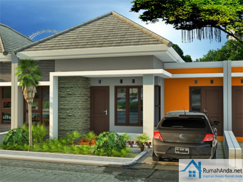 Detail Desain Rumah Pintu Satu Nomer 49