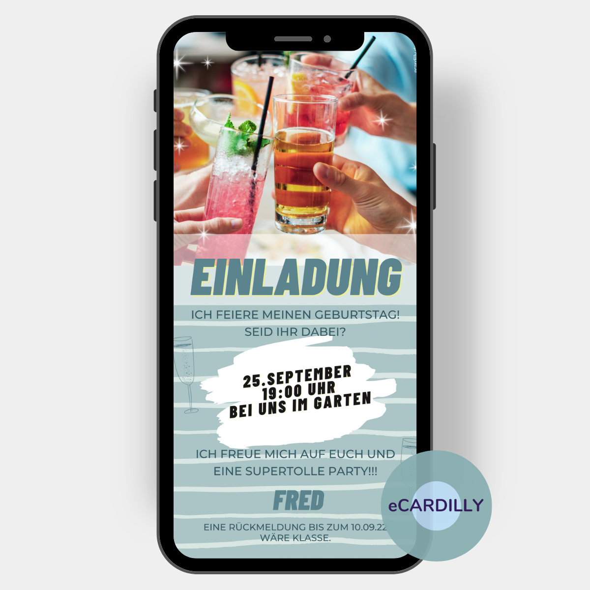 Detail Einladung Zum 25 Geburtstag Koleksi Nomer 8