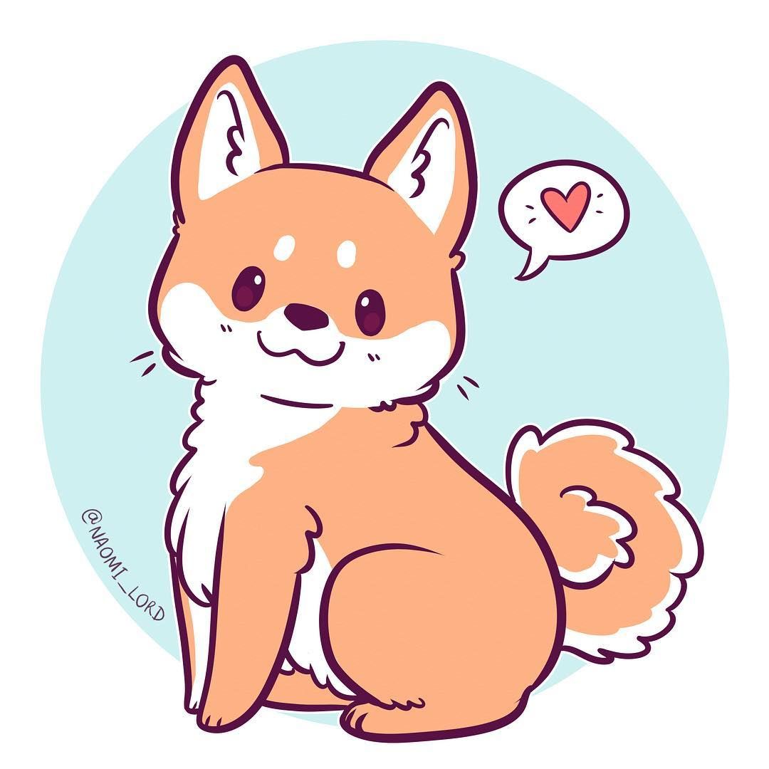 Detail Kawaii Shiba Inu Drawing Nomer 4