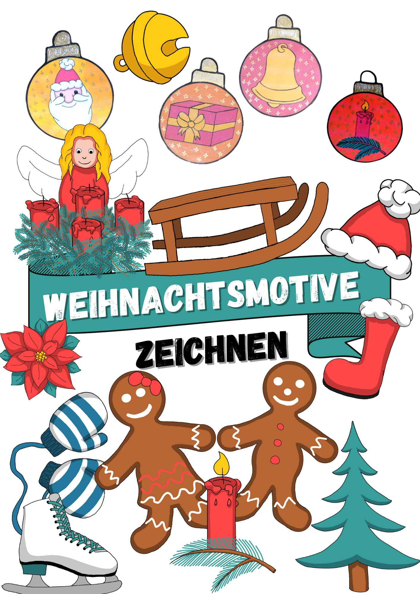 Detail Kerzen Mit Weihnachtsmotiven Nomer 22