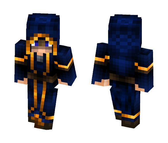 Detail Minecraft Sorcerer Skin Nomer 10