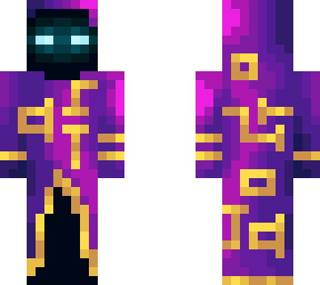 Detail Minecraft Sorcerer Skin Nomer 9