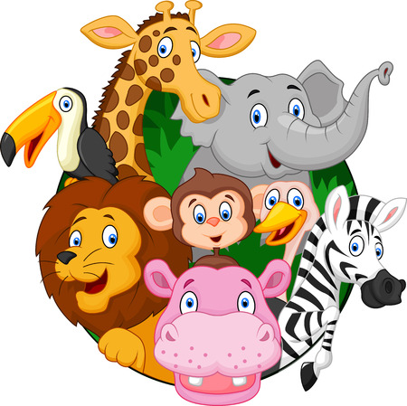 Detail Safari Animals Cartoon Nomer 9