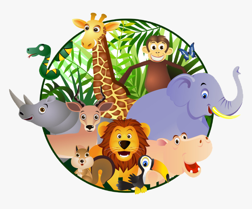 Detail Safari Animals Cartoon Nomer 2