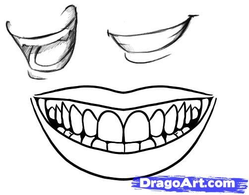 Detail Smile Drawing Nomer 3