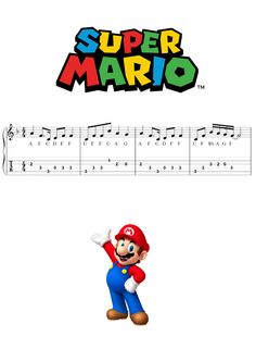 Detail Super Mario Guitar Notes Nomer 3