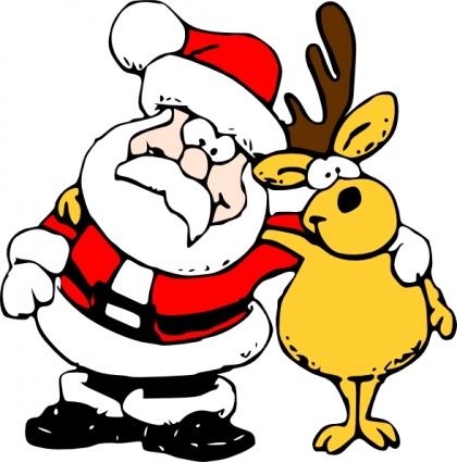 Detail Weihnachtsmann Schlitten Clipart Nomer 8