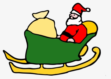 Detail Weihnachtsmann Schlitten Clipart Nomer 19