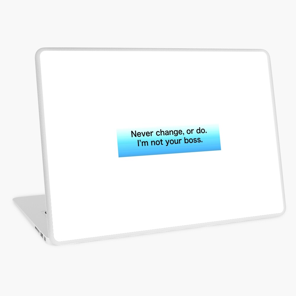 Detail Laptop Skin Quotes Nomer 31