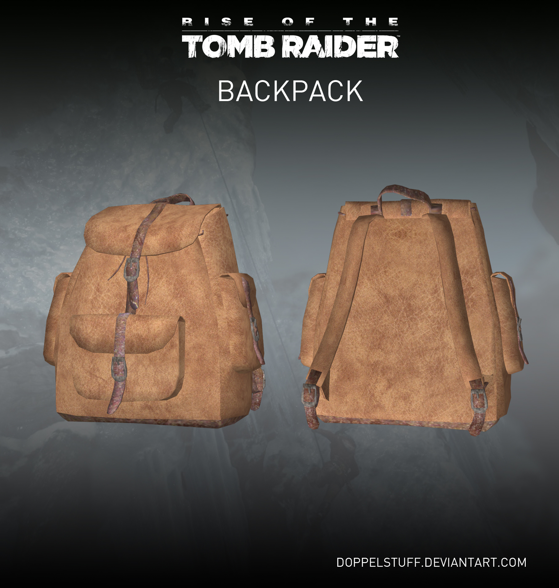 Detail Lara Croft Backpack Nomer 14
