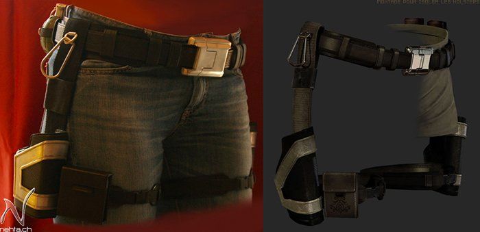 Detail Lara Croft Gun Belt Nomer 8