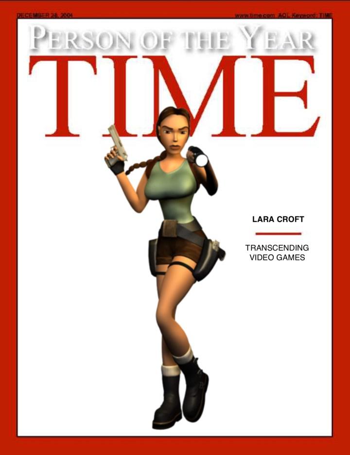 Lara Croft Magazine Cover - KibrisPDR