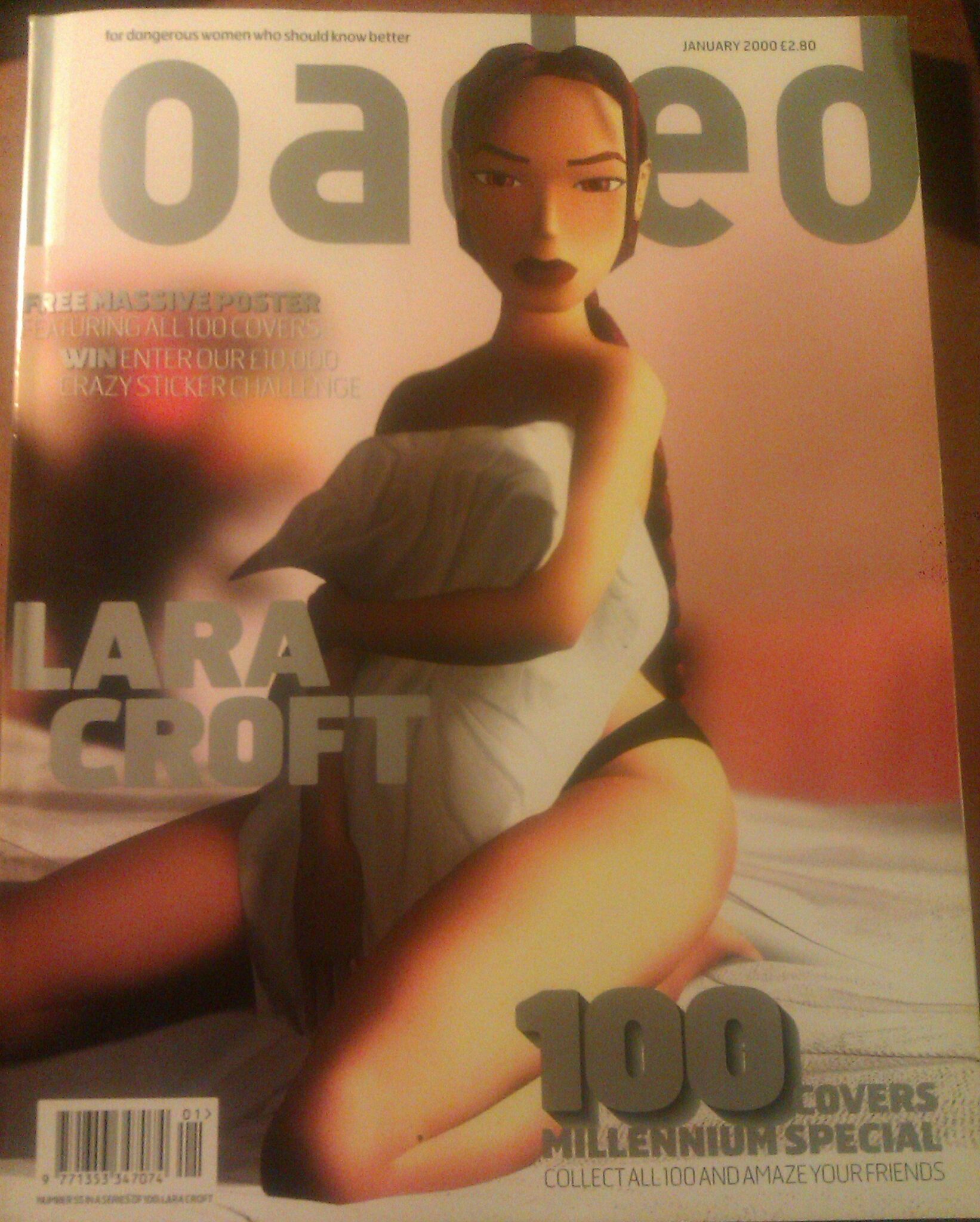 Detail Lara Croft Magazine Cover Nomer 6