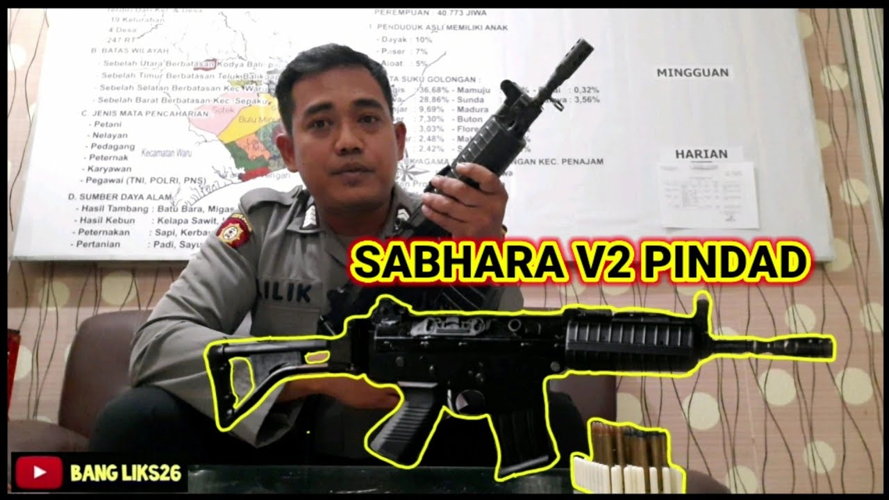 Detail Laras Senapan Angin Pindad Nomer 24