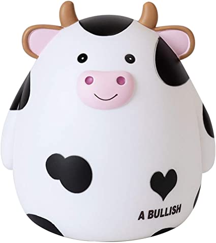 Large Cow Piggy Bank - KibrisPDR