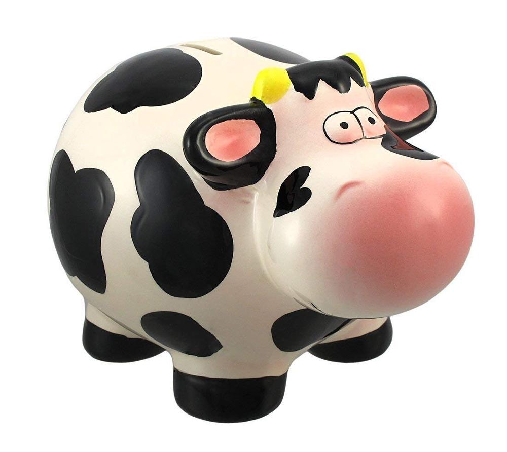 Detail Large Cow Piggy Bank Nomer 10
