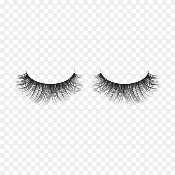 Detail Lashes Clear Background Nomer 8